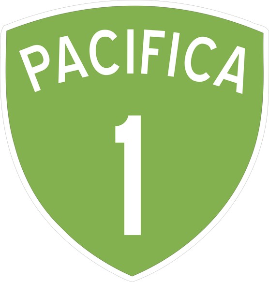 Today's Daily Create: Design your own road sign. Travel in peace from Tierra del Fuego to Invercargill.