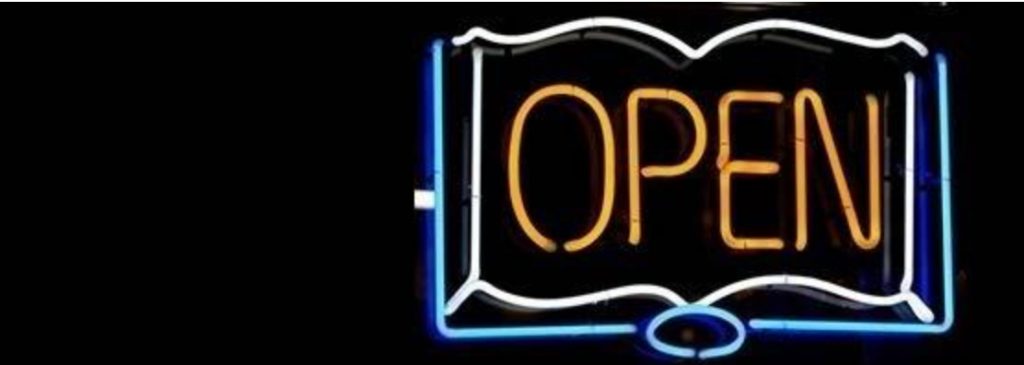 PLOS Open Access webpage header