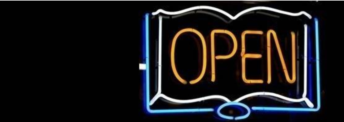 PLOS Open Access webpage header